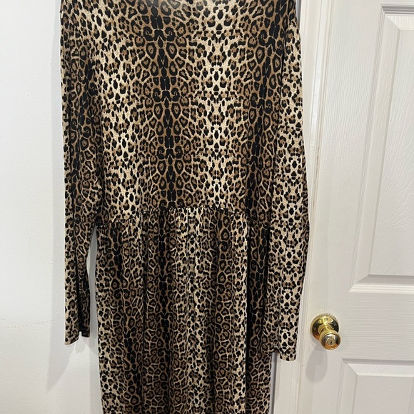 DB Moon animal print plus dress size2XL F-11 - Picture 4 of 7